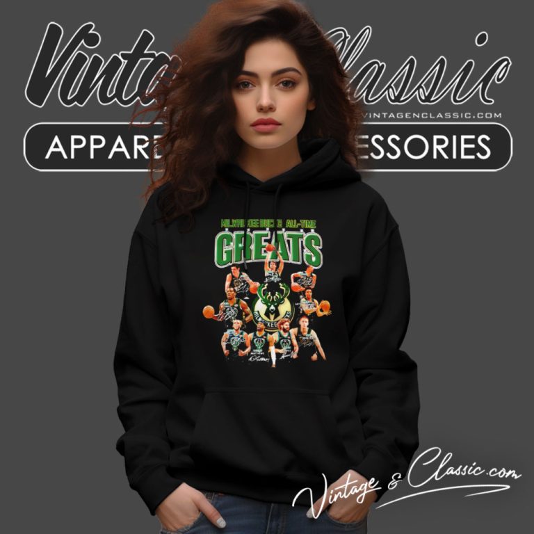 Milwaukee Bucks All Time Greats Hoodie Milwaukee Bucks All Time Greats Hoodie