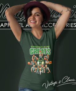 Milwaukee Bucks All Time Greats V Neck TShirt