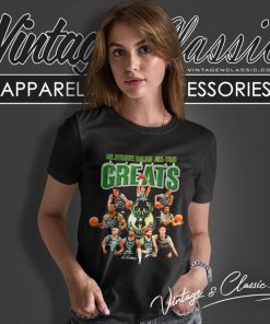 Milwaukee Bucks All Time Greats Women T Shirt