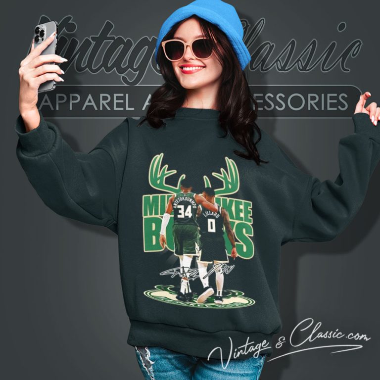 Milwaukee Bucks Antetokounmpo 2023 Sweatshirt Milwaukee Bucks Antetokounmpo 2023 Sweatshirt