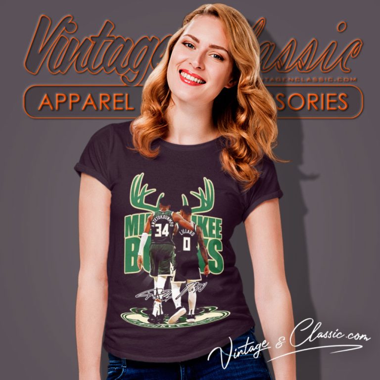 Milwaukee Bucks Antetokounmpo 2023 Women T Shirt Milwaukee Bucks Antetokounmpo 2023 Women T Shirt