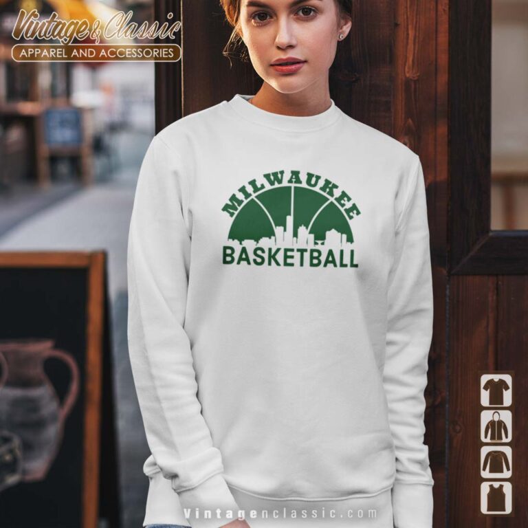 Milwaukee Bucks Basketball Sweatshirt Milwaukee Bucks Basketball Sweatshirt