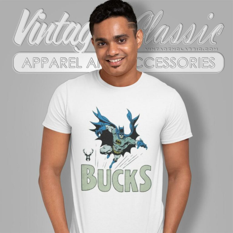 Milwaukee Bucks Batman Dc Comics T Shirt Milwaukee Bucks Batman Dc Comics T Shirt