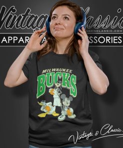 Milwaukee Bucks Disney Mickey Squad Women T Shirt