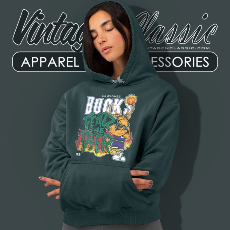 Milwaukee Bucks Fear The Deer Hoodie Milwaukee Bucks Fear The Deer Hoodie
