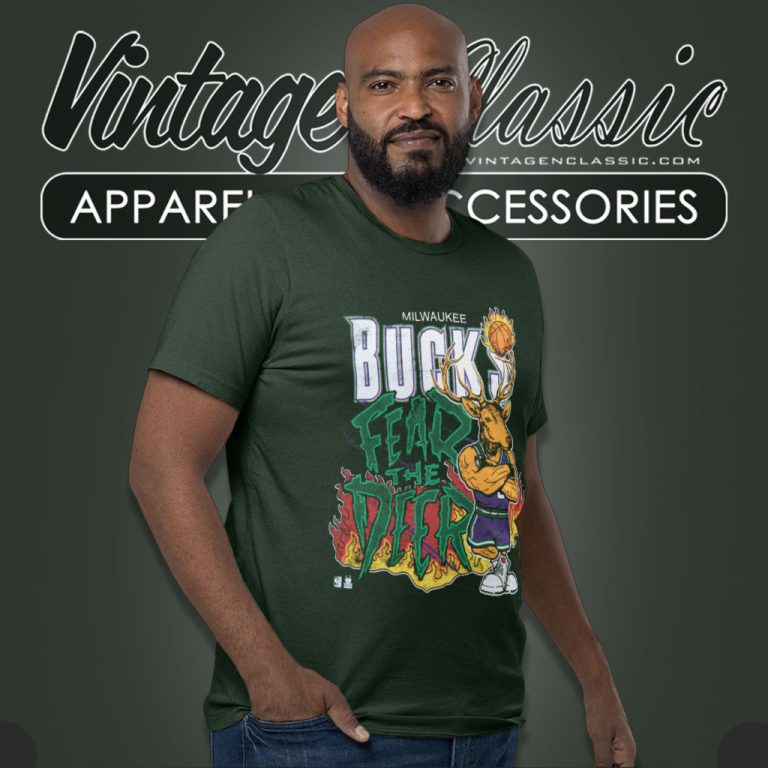 Milwaukee Bucks Fear The Deer T Shirt Milwaukee Bucks Fear The Deer T Shirt