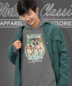 Milwaukee Bucks In My Veins Jesus In My Heart Hoodie