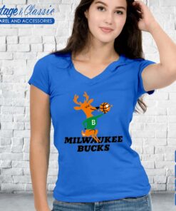 Milwaukee Bucks Logo Shirt Milwaukee Bucks Vneck