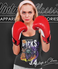 Milwaukee Bucks Nba 34 Warren Lotas Graphic Tank Top Racerback