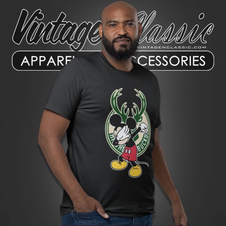 Milwaukee Bucks Nba Basketball Dabbing Mickey Disney Sports T Shirt Milwaukee Bucks Nba Basketball Dabbing Mickey Disney Sports T Shirt