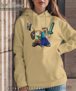 Minecraft Survival Mode Adult Minecraft Survival Mode Adult Hoodie