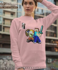 Minecraft Survival Mode Adult Sweatshirt