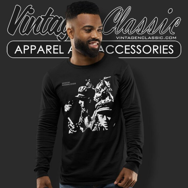 Ministry Burning Inside Long Sleeve Tee Ministry Burning Inside Long Sleeve Tee