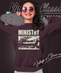 Ministry Caseys Last Ride Tour Sweatshirt