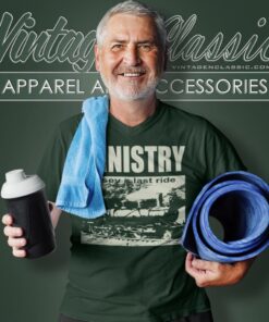 Ministry Caseys Last Ride Tour V Neck TShirt
