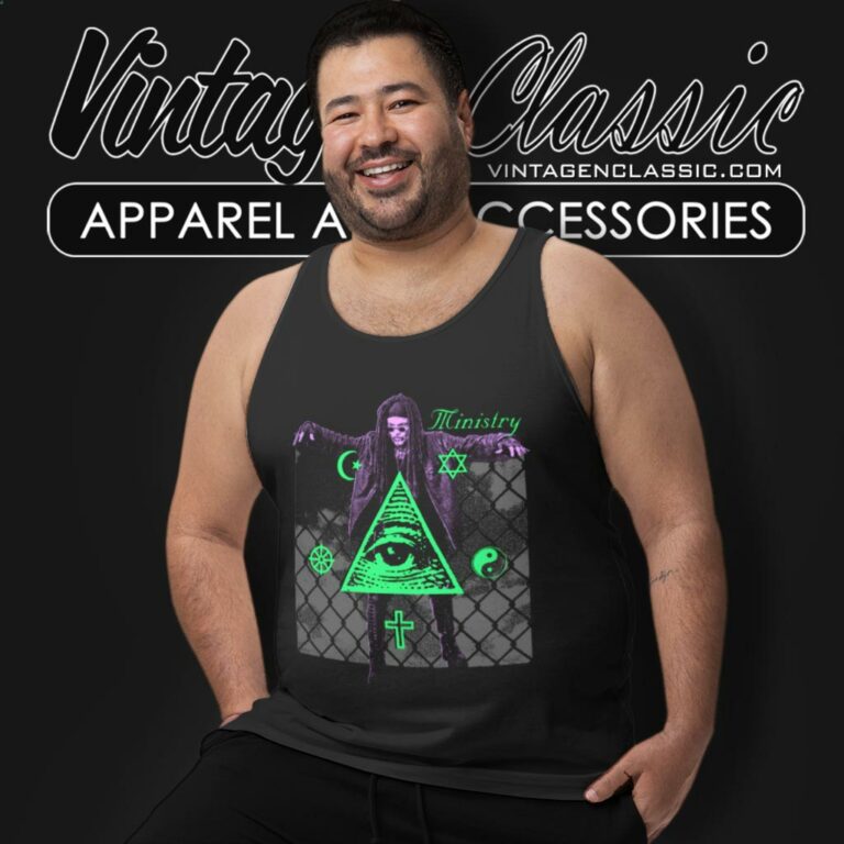 Ministry Conjure Tank Top Racerback Ministry Conjure Tank Top Racerback