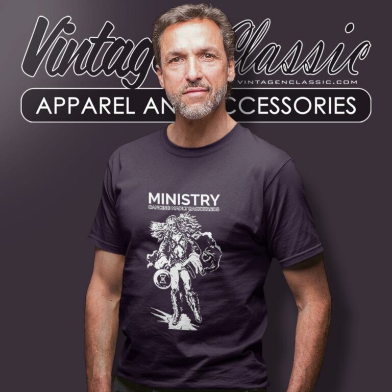 Ministry Dancing Madly Backwards T Shirt Ministry Dancing Madly Backwards T Shirt