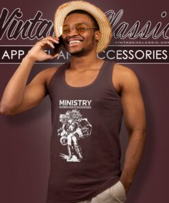 Ministry Dancing Madly Backwards Tank Top Racerback
