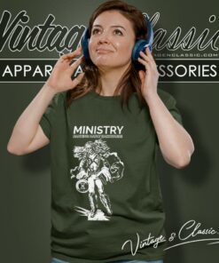 Ministry Dancing Madly Backwards Women T Shirt