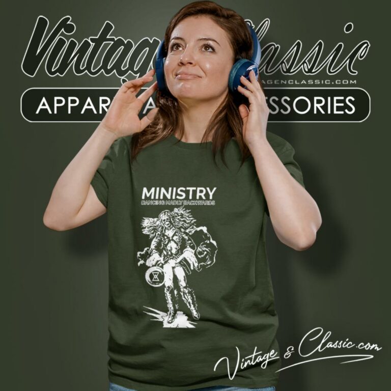 Ministry Dancing Madly Backwards Women T Shirt Ministry Dancing Madly Backwards Women T Shirt