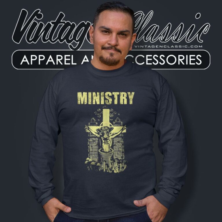 Ministry Holy Cow Long Sleeve Tee Ministry Holy Cow Long Sleeve Tee
