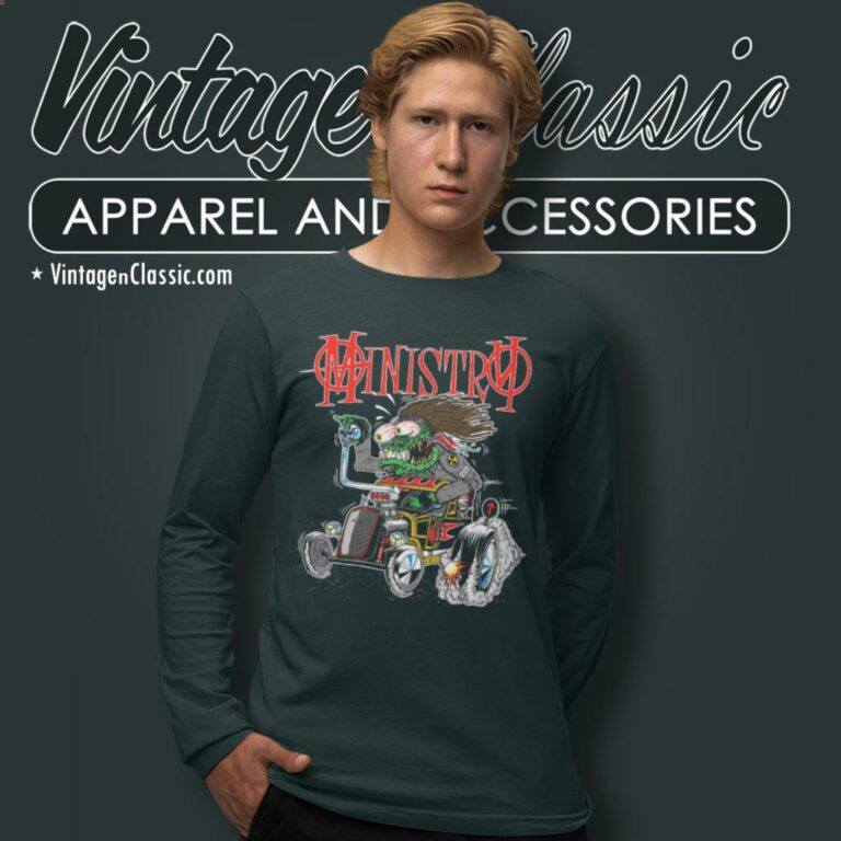 Ministry Hot Rod Long Sleeve Tee Ministry Hot Rod Long Sleeve Tee