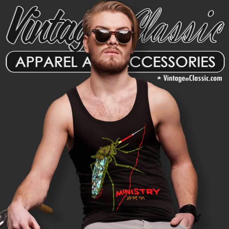 Ministry Just One Fix Tank Top Racerback Ministry Just One Fix Tank Top Racerback