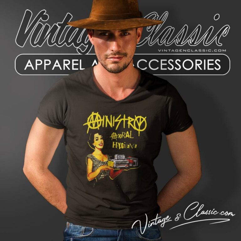 Ministry Moral Hygiene V Neck TShirt Ministry Moral Hygiene V Neck TShirt