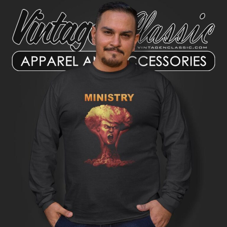 Ministry Mushroom Cloud Long Sleeve Tee Ministry Mushroom Cloud Long Sleeve Tee