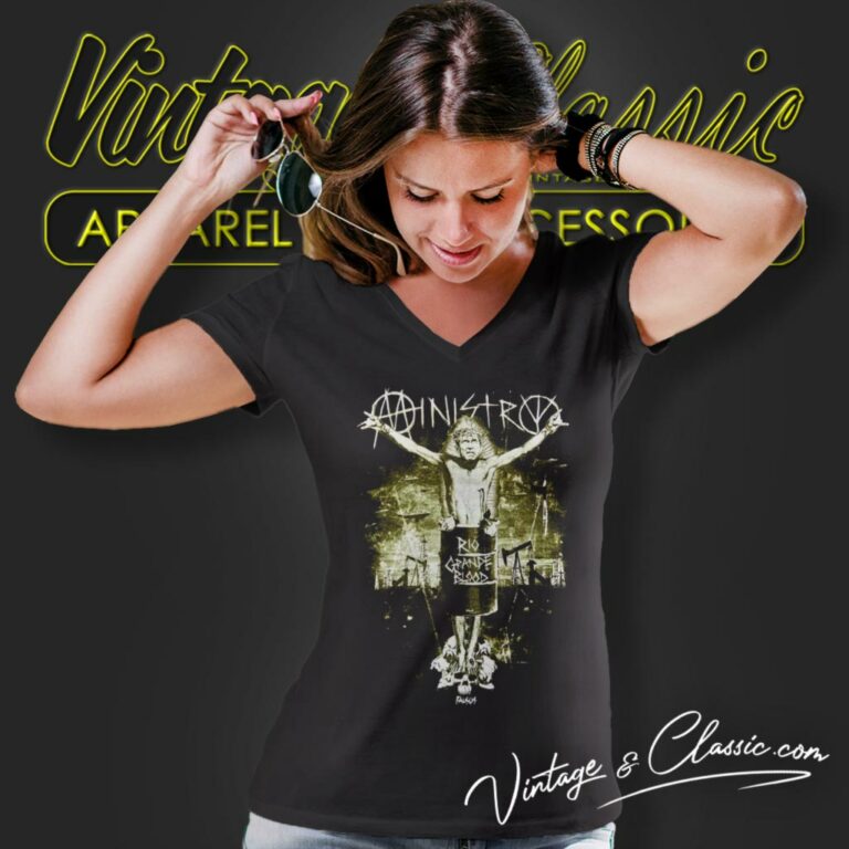 Ministry Rio Grande Blood V Neck TShirt Ministry Rio Grande Blood V Neck TShirt