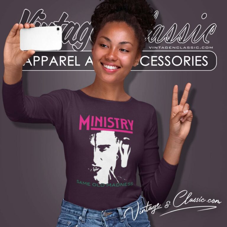 Ministry Same Old Madness Long Sleeve Tee Ministry Same Old Madness Long Sleeve Tee