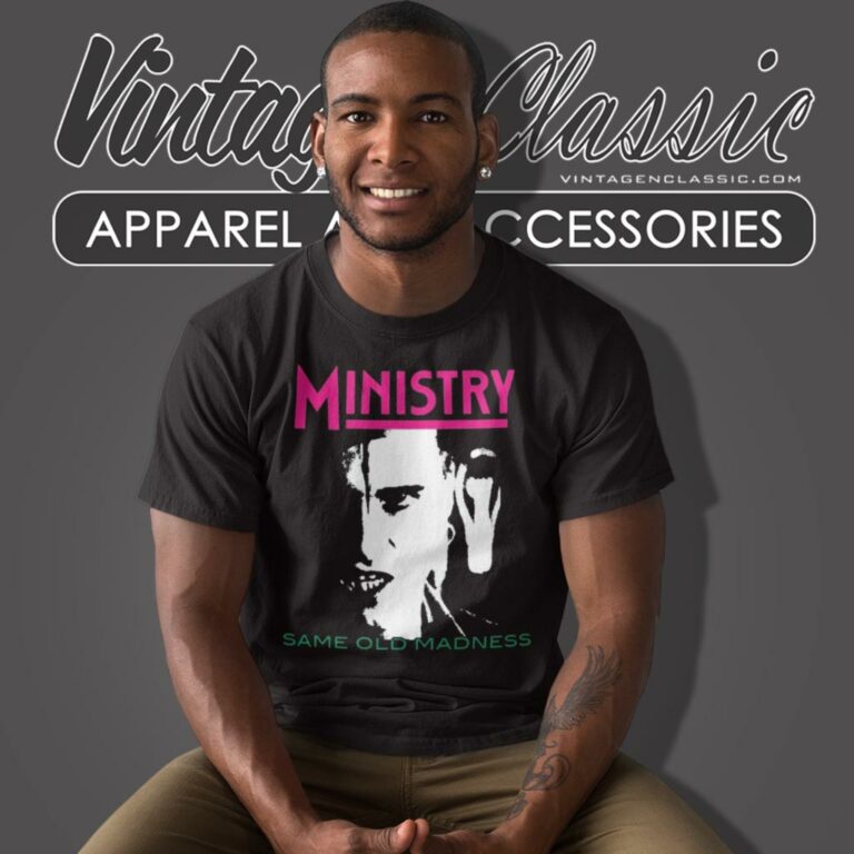 Ministry Same Old Madness T Shirt Ministry Same Old Madness T Shirt
