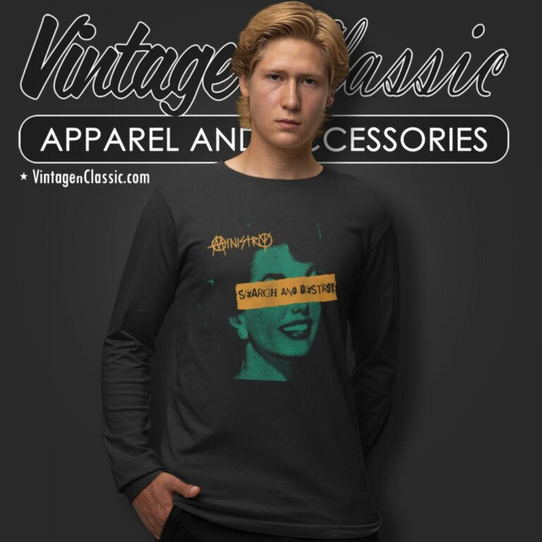 Ministry Search And Destroy Long Sleeve Tee Ministry Search And Destroy Long Sleeve Tee