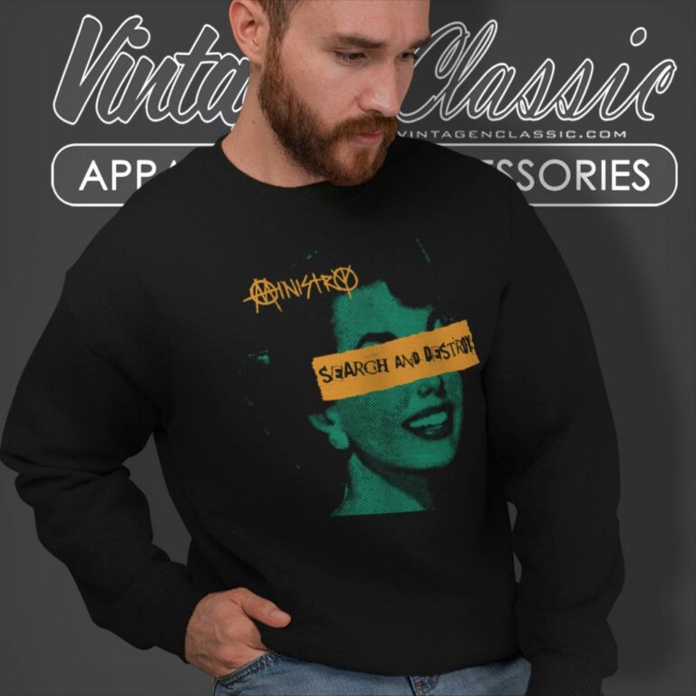 Ministry Search And Destroy Sweatshirt Ministry Search And Destroy Sweatshirt