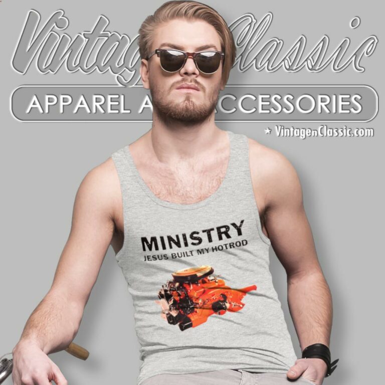 Ministry Shirt Jesus Built My Hotrod Tank Top Racerback Ministry Shirt Jesus Built My Hotrod Tank Top Racerback