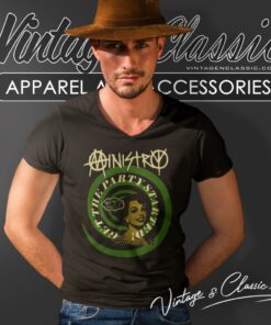 Ministry Moral Hygiene Album V Neck TShirt
