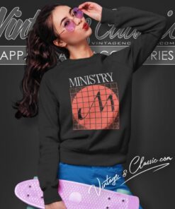 Ministry Shirt With Sympathy Grid Logo Sweatshirt