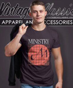 Ministry Shirt With Sympathy Grid Logo T Shirt