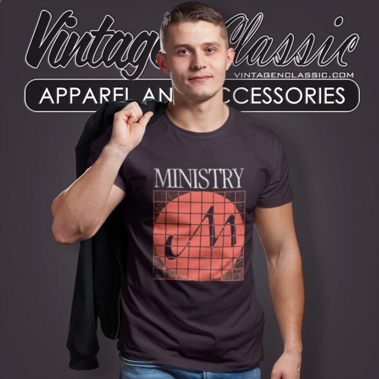 Ministry Shirt With Sympathy Grid Logo T Shirt Ministry Shirt With Sympathy Grid Logo T Shirt