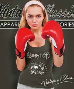 Ministry Skull Tank Top Racerback