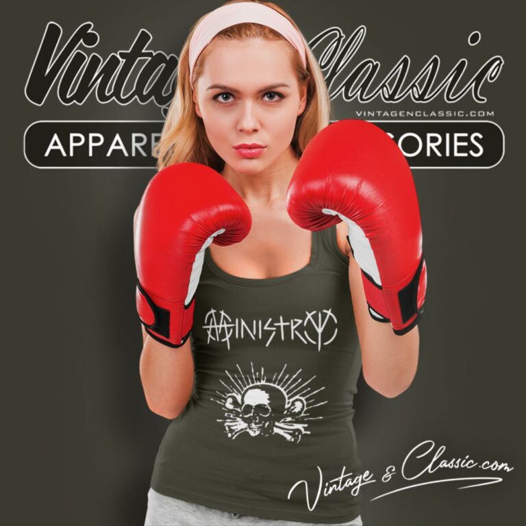 Ministry Skull Tank Top Racerback Ministry Skull Tank Top Racerback