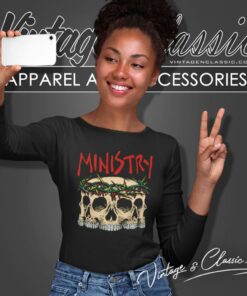 Ministry Skulls Long Sleeve Tee