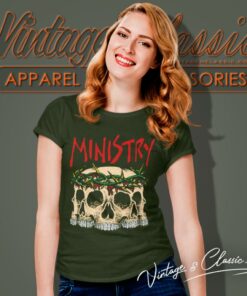 Ministry Skulls Women T Shirt