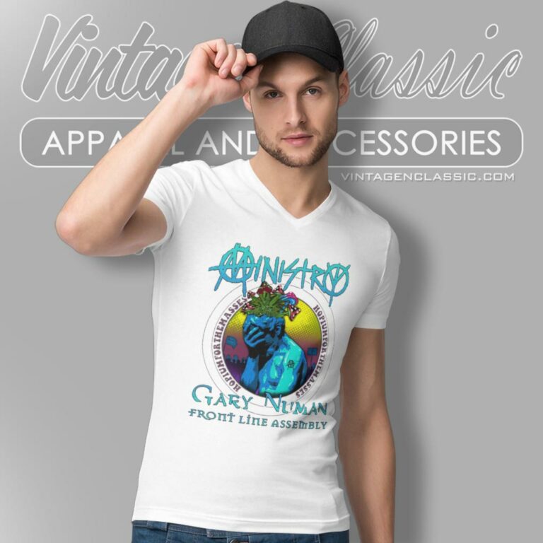 Ministry Spring 2024 Tour V Neck TShirt Ministry Spring 2024 Tour V Neck TShirt