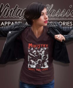 Ministry Work For Love V Neck TShirt
