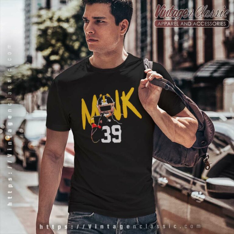 Mink Dont Blink Graham Mink Pittsburgh Steelers T Shirt Mink Dont Blink Graham Mink Pittsburgh Steelers T Shirt