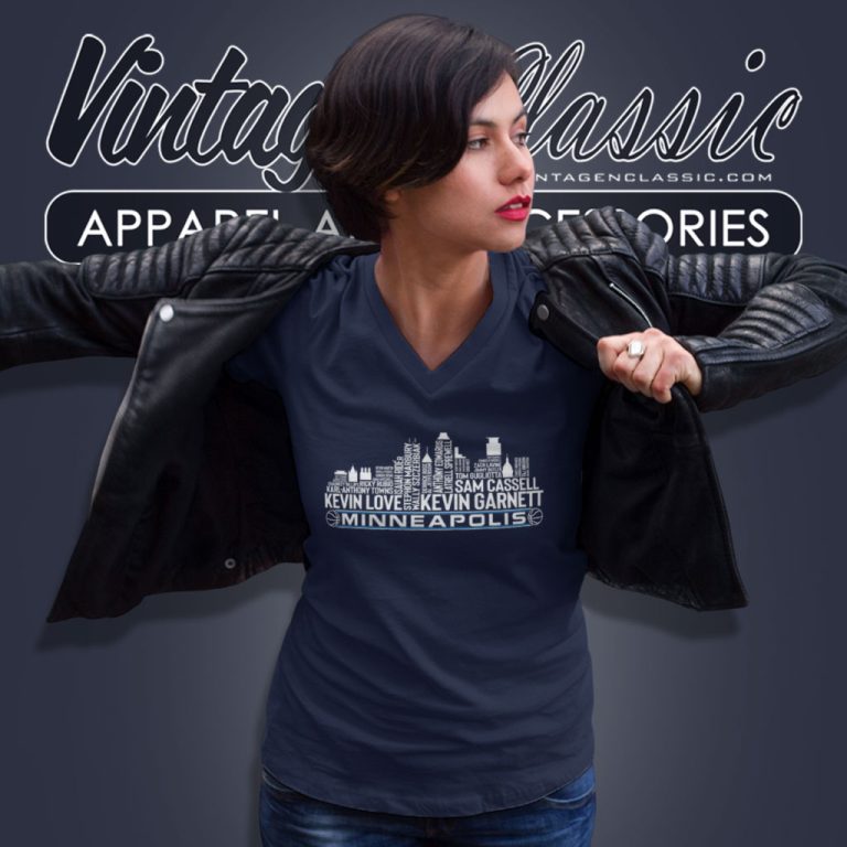 Minnesota Basketball Team All Time Legends Shirt Minneapolis City Skyline V Neck TShirt Minnesota Basketball Team All Time Legends Shirt Minneapolis City Skyline V Neck TShirt