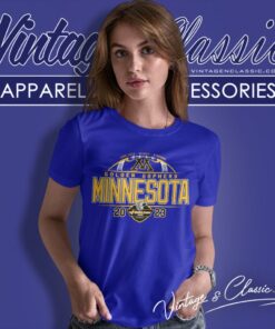 Minnesota Golden Gophers Ford Field Detroit Michigan Quick Lane Bowl 2023 Women T Shirt