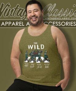 Minnesota The Wild Beatles Abbey Road Tank Top Racerback