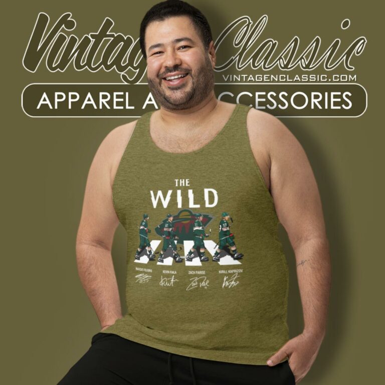 Minnesota The Wild Beatles Abbey Road Tank Top Racerback Minnesota The Wild Beatles Abbey Road Tank Top Racerback